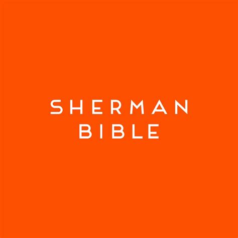 Sherman bible. Things To Know About Sherman bible. 